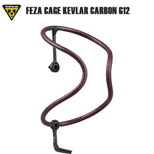 TOPEAK gs[N WBC10501 tFU[ P[W Pu[ J[{ G12 RED FEZA CAGE KEVLAR CARBON G12 {gP[W ] [hoCN