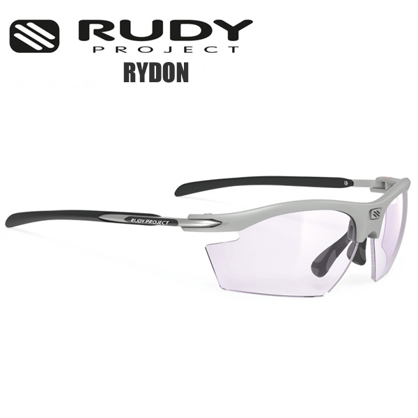 誠実 RUDY PROJECT/ルディプロジェクト RYDON ライドン マットブラックフレーム インパクトX(R)2 調光ブラックレンズ 