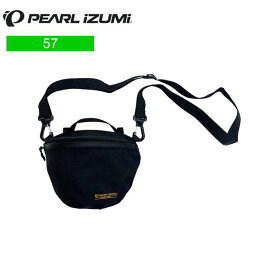 PEARLiZUMi パールイズミ 57 フロントサコッシュ 1 ブラック F 57-1-F サイクリング用バッグ