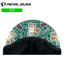 PEARLiZUMi パールイズミ 470K コールドシェイド サイクルキャップ 7 唐草柴グリーン 470K-7-F サイクルキャップ