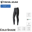 PEARLiZUMi パールイズミ 238MEGA ll コールド シェイド メガ タイツ 5 ブラック レーサーパンツ