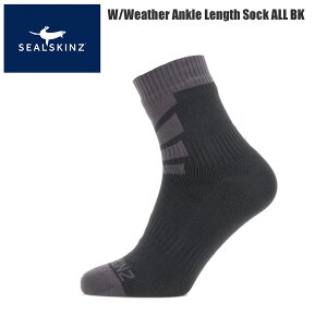SealSkinz V[XLY \bNX C h W Weather Ankle Length Sock ALL BK ] TCNO AEghA