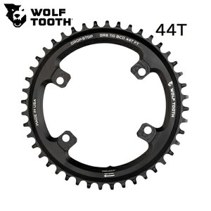WOLF TOOTH@EtgD[X 110 BCD 4 Bolt Chainring for Shimano GRX 44T ] `F[O