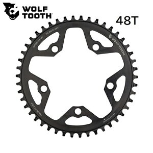 WOLF TOOTH@EtgD[X 110 BCD 5 Bolt Chainring 48T compatible with SRAM Flattop ] `F[O