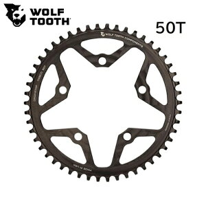 WOLF TOOTH�@�E���t�g�D�[�X 110 BCD 5 Bolt Chainring 50T compatible with SRAM Flattop ���]�� �`�F�[�������O