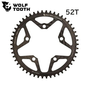 WOLF TOOTH@EtgD[X 110 BCD 5 Bolt Chainring 52T compatible with SRAM Flattop ] `F[O