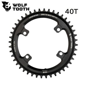 WOLF TOOTH�@�E���t�g�D�[�X 110 BCD Chainring For Shimano 4 Bolt - 110 x 40T ���]�� �`�F�[�������O