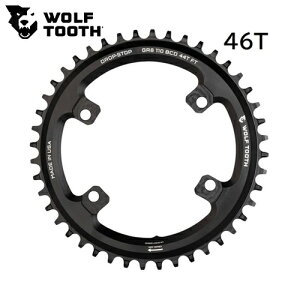 WOLF TOOTH@EtgD[X 110 BCD Chainring For Shimano 4 Bolt - 110 x 46T ] `F[O