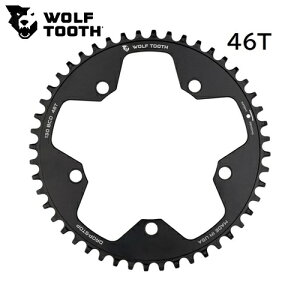 WOLF TOOTH@EtgD[X 130 BCD 5 Bolt Chainring 46T compatible with SRAM Flattop ] `F[O