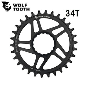 WOLF TOOTH@EtgD[X Direct Mount Chainring for Race Face Boost for Shimano 12 spd 34T ] `F[O