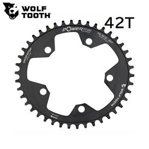 WOLF TOOTH@EtgD[X Elliptical 110 BCD 5 Bolt Chainring 42T compatible with SRAM Flattop ] `F[O