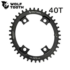 WOLF TOOTH@EtgD[X Elliptical 110 BCD Chainring For Shimano 4 Bolt - 110 x 40T ] `F[O