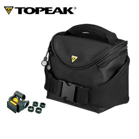 TOPEAK トピーク バッグ ハンドルバーバッグ Compact Handlebar Bag コンパクト ハンドルバー バッグ BAG43400 サイクルバッグ 自転車 アクセサリー