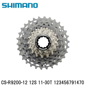 SHIMANO V}mDURAACE fG[X (R9200 12S) CS-R9200-12 12S 11-30T 123456791470 ] XvPbg