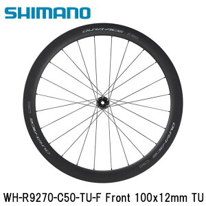 SHIMANO V}mDURAACE fG[X (R9200 12S) WH-R9270-C50-TU-F Front 100x12mm TU ] gzC[[h NXoCN