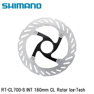 SHIMANO シマノ105 (R7100 12S) RT-CL700-S INT 160mm CL Rotor Ice-Tech 自転車用ディスクブレーキ