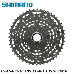 SHIMANO V}mCUES(U3000/U4000/U6000/U8000) CS-LG400-10 10S 11-48T 1357038418 ] XvPbg