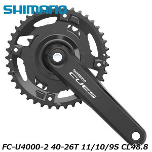 SHIMANO V}mCUES(U3000/U4000/U6000/U8000) FC-U4000-2 40-26T 11/10/9S CL48.8 ] NNZbg