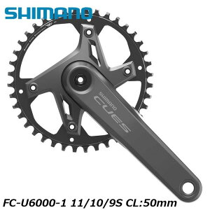 SHIMANO V}mCUES(U3000/U4000/U6000/U8000) FC-U6000-1 11/10/9S CL:50mm ] NNZbg