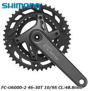 SHIMANO V}mCUES(U3000/U4000/U6000/U8000) FC-U6000-2 46-30T 10/9S CL:48.8mm ] NNZbg