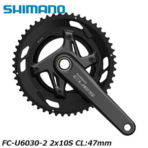 SHIMANO V}mCUES(U3000/U4000/U6000/U8000) FC-U6030-2 2x10S CL:47mm ] NNZbg