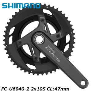 SHIMANO V}mCUES(U3000/U4000/U6000/U8000) FC-U6040-2 2x10S CL:47mm ] NNZbg