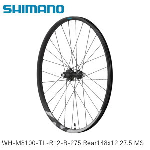 SHIMANO V}mXT (M8100 11/12-Speed) WH-M8100-TL-R12-B-275 Rear148x12 27.5 MS ] gzC[}EeoCN MTB