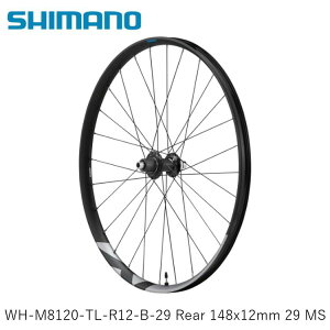 SHIMANO V}mXT (M8100 11/12-Speed) WH-M8120-TL-R12-B-29 Rear 148x12mm 29 MS ] gzC[}EeoCN MTB
