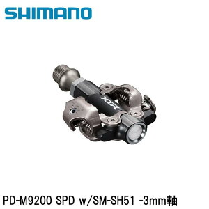 SHIMANO V}mXTR (M9200 12-Speed) PD-M9200 SPD w/SM-SH51 -3mm ] rfBOy_