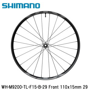 SHIMANO V}mXTR (M9200 12-Speed) WH-M9200-TL-F15-B-29 Front 110x15mm 29 ] gzC[}EeoCN MTB