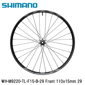 SHIMANO V}mXTR (M9200 12-Speed) WH-M9220-TL-F15-B-29 Front 110x15mm 29 ] gzC[}EeoCN MTB