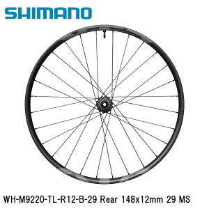 SHIMANO V}mXTR (M9200 12-Speed) WH-M9220-TL-R12-B-29 Rear 148x12mm 29 MS ] gzC[}EeoCN MTB