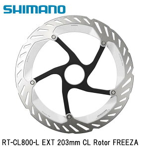 SHIMANO �V�}�mXT (M8200 12-Speed) RT-CL800-L EXT 203mm CL Rotor FREEZA ���]�ԗp�f�B�X�N�u���[�L