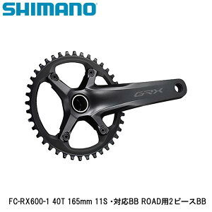SHIMANO V}m FC-RX600-1 40T 165mm 11S EΉBB ROADp2s[XBB ] NNZbg