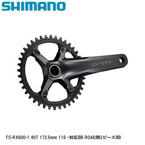 SHIMANO V}m FC-RX600-1 40T 172.5mm 11S EΉBB ROADp2s[XBB ] NNZbg
