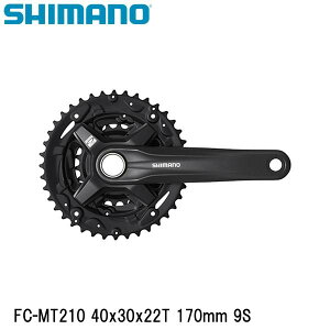 SHIMANO V}m FC-MT210 40x30x22T 170mm 9S ] NNZbg