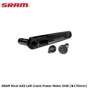 SRAM �X���� SRAM Rival AXS Left Crank Power Meter DUB (��170mm) ���]�� �N�����N�A�[��