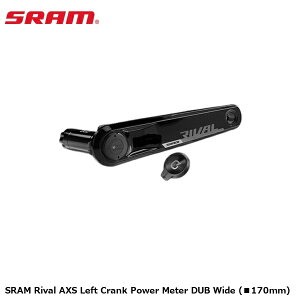 SRAM �X���� SRAM Rival AXS Left Crank Power Meter DUB Wide (��170mm) ���]�� �N�����N�A�[��