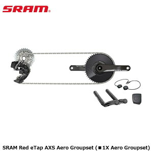 SRAM �X���� SRAM Red eTap AXS Aero Groupset (��1X Aero Groupset) ���]�� Red eTap AXS�O���[�v�Z�b�g