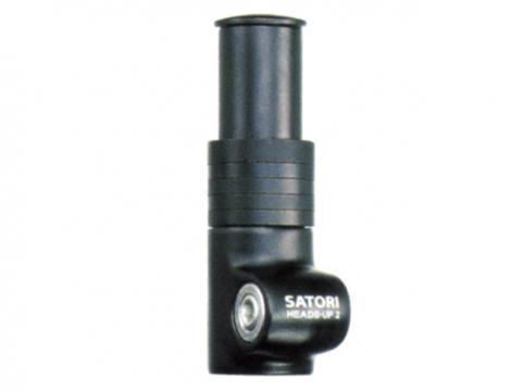 ステム ヘッドパーツ SATORI セール価格 HEADS-UP2 Black ステムハイライザー ZOOM ブラック ヘッズアップ2 ズーム サトリ 即納送料無料