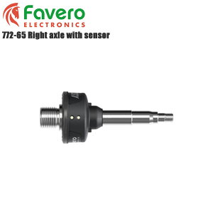 �y���������z FAVERO �t�@�x�� 772-65 Right axle with sensor ���]�� �y�_���p�[�c