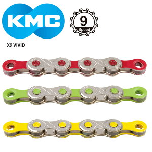 KMC/�P�[�G���V�[ �`�F�[�� X9 VIVID���]�� ���[�h�o�C�N