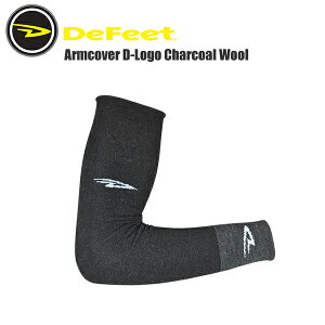 DeFeet fBtB[g A[Jo[ Armcover D-Logo Charcoal Wool TCNEFA [hoCNEFA