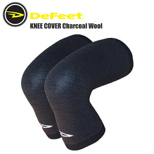 DeFeet fBtB[g bOJo[ j[Jo[ bOEH[}[ Kneecover Charcoal Wool TCNEFA