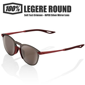 【送料無料】 ワンハンドレッドパーセント 100% 100パーセント サングラス LEGERE Round 正規品 スポーツサングラス 野球 アイウェア ロードバイク 自転車