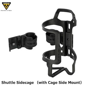 TOPEAK �g�s�[�N Shuttle Sidecage �iwith Cage Side Mount�j �V���g�� �T�C�h�P�[�W ( �P�[�W �T�C�h �}�E���g�t ) ���]�� �{�g���P�[�W WBC12400