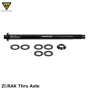 TOPEAK �g�s�[�N Zi:RAK Thru Axle �W�[ ���b�N �X���[�A�N�X�� ���]�ԗp �X���[�A�N�X�� HUA06002