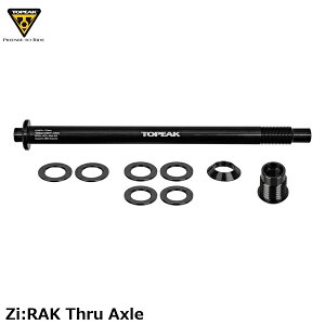TOPEAK �g�s�[�N Zi:RAK Thru Axle �W�[ ���b�N �X���[�A�N�X�� ���]�ԗp �X���[�A�N�X�� HUA06003