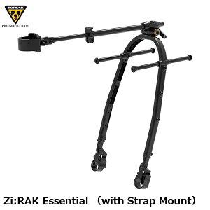 TOPEAK �g�s�[�N Zi:RAK Essential �iwith Strap Mount�j �W�[ ���b�N �G�b�Z���V���� ( �X�g���b�v �}�E���g�t ) ���]�� �ב� �L�����A CAR19100