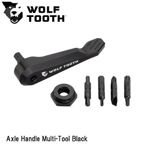 WOLF TOOTH@EtgD[X Axle Handle Multi-Tool Black ] H }`c[